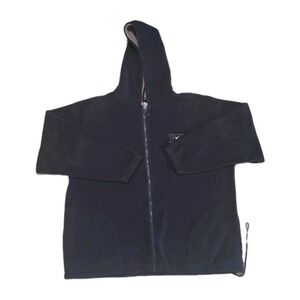 Big Dogs Polar Dogs Size Large High Tech Gear Navy Blue Fleece Jacket